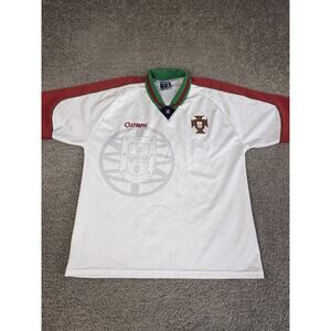 VINTAGE Portugal National Team Jersey Mens L 96/97 Away Soccer Football Olympic